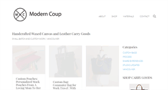Desktop Screenshot of moderncoup.com